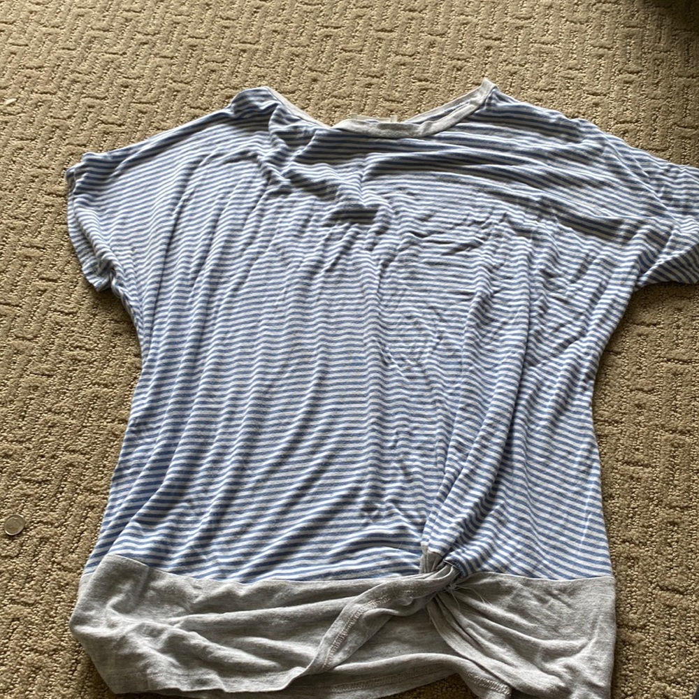 Blue stripped shirt